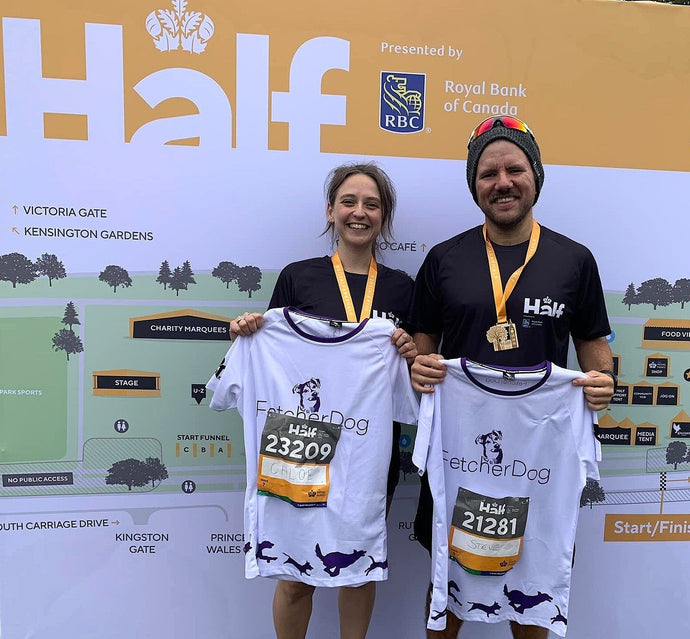 Fancy a challenge whilst raising money for Fetcher Dog? - Royal Parks Half Marathon spaces available!