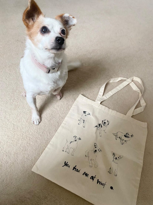 People are loving their ‘you had me at woof’ totes and I think you will too!!!