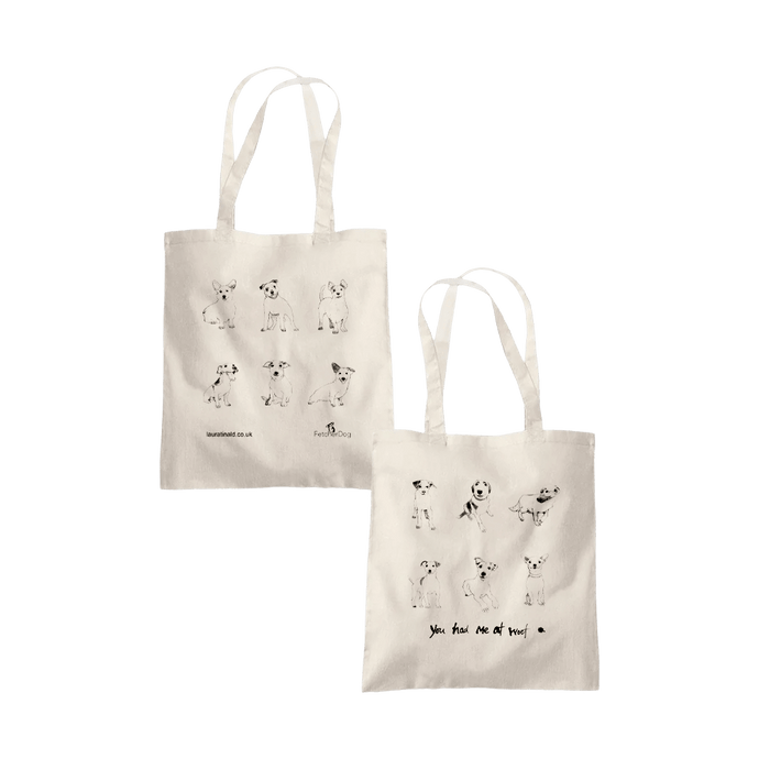 Fetcher Dog Caps and Tote Bags are now available!!