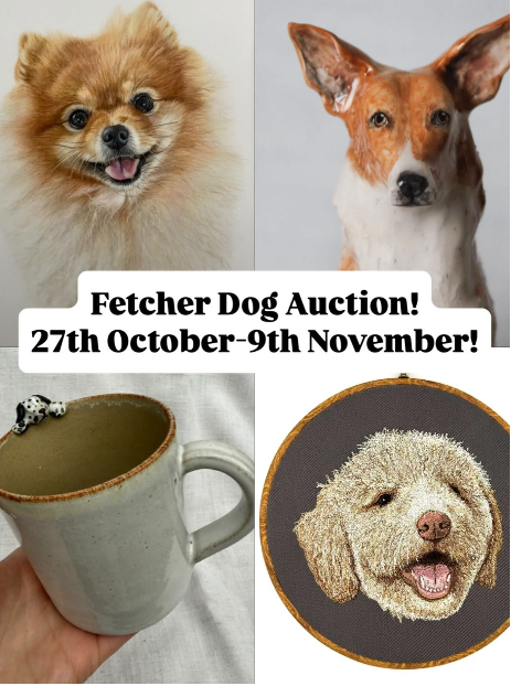 The Fetcher Dog Auction has started..... It runs between 27th October - 9th November!